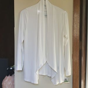 INC White Cardigan - Women's size L